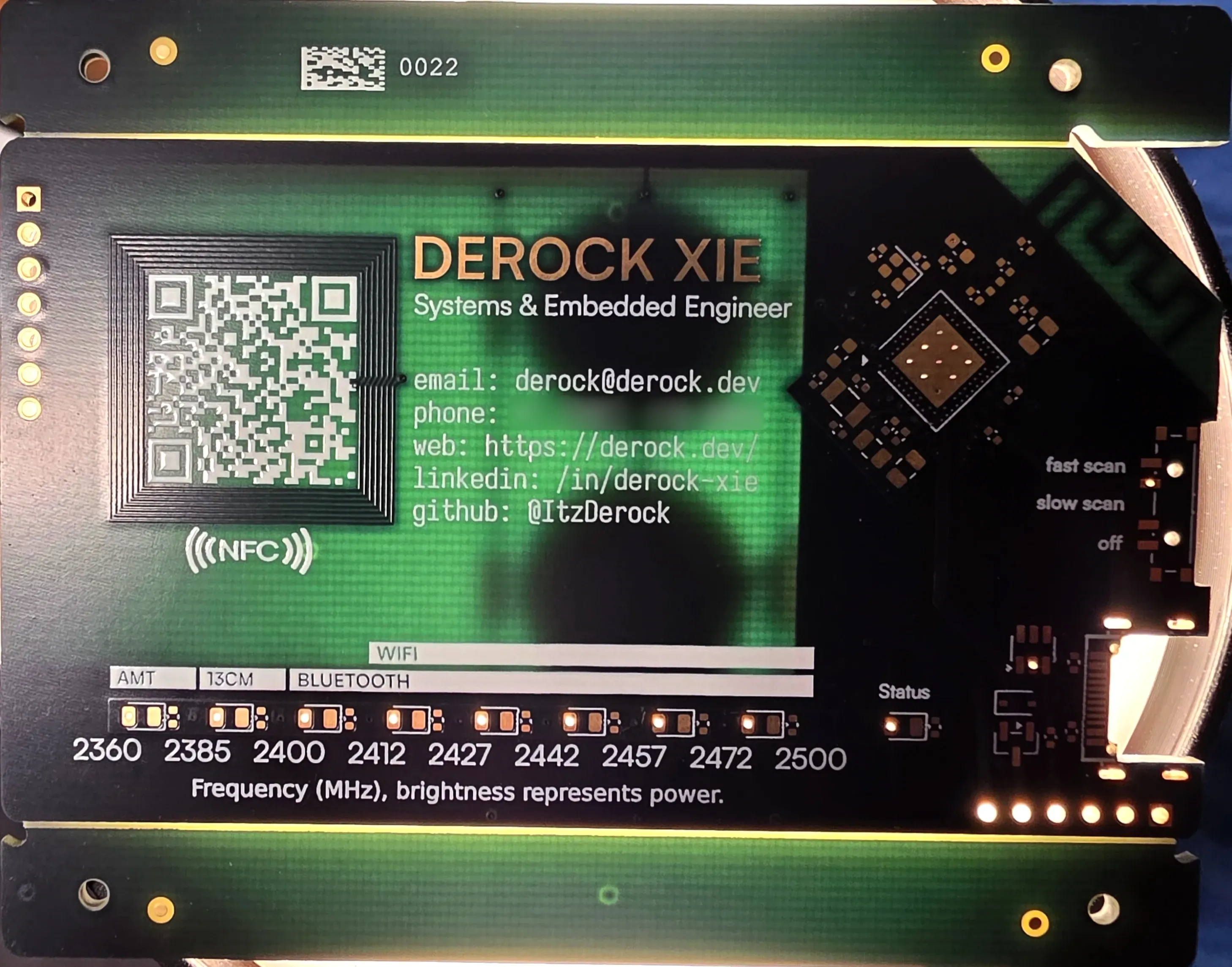 You can see the absence of fills, and some of the traces on this unpopulated board sample.