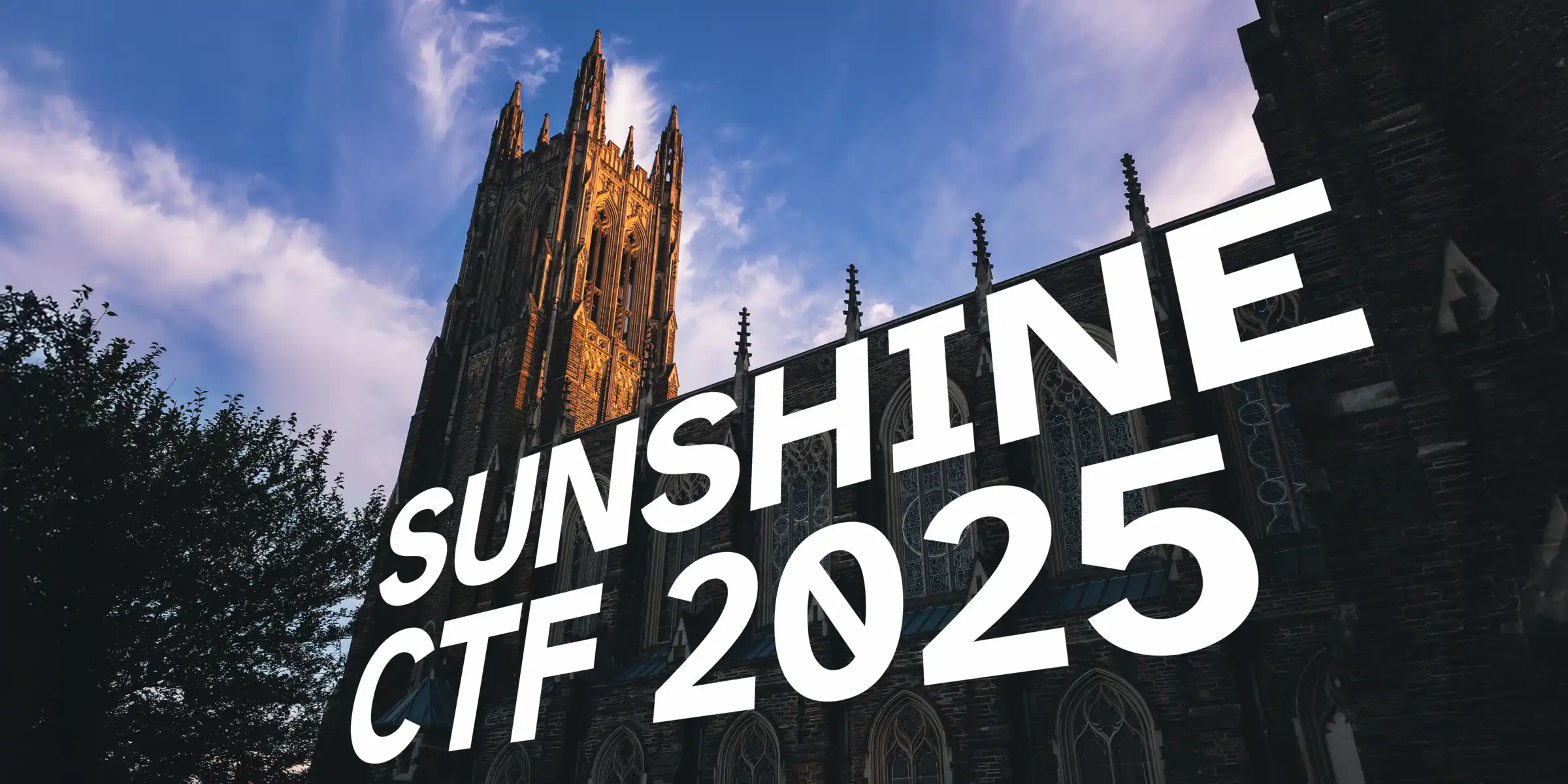 2025 Sunshine CTF Solutions Writeup